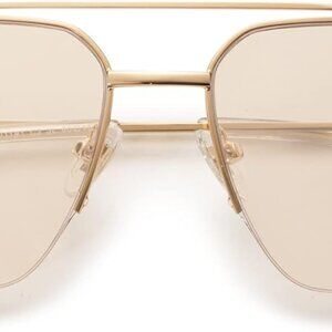 Aviator Sunglasses Metal Frame 58mm UV400 Protection Unisex Retro Shades